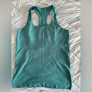 Lululemon Women's Teal Racerback Tank Top